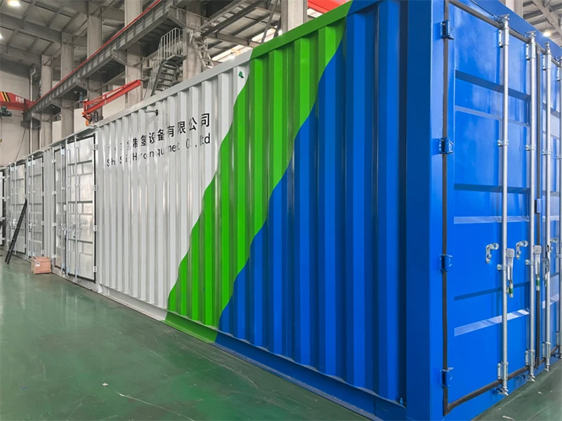 Containeriserad grönt väteproduktion