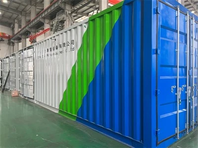Containeriserad vätebearbetningsenhet